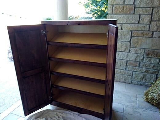 Shoe storage cabinet